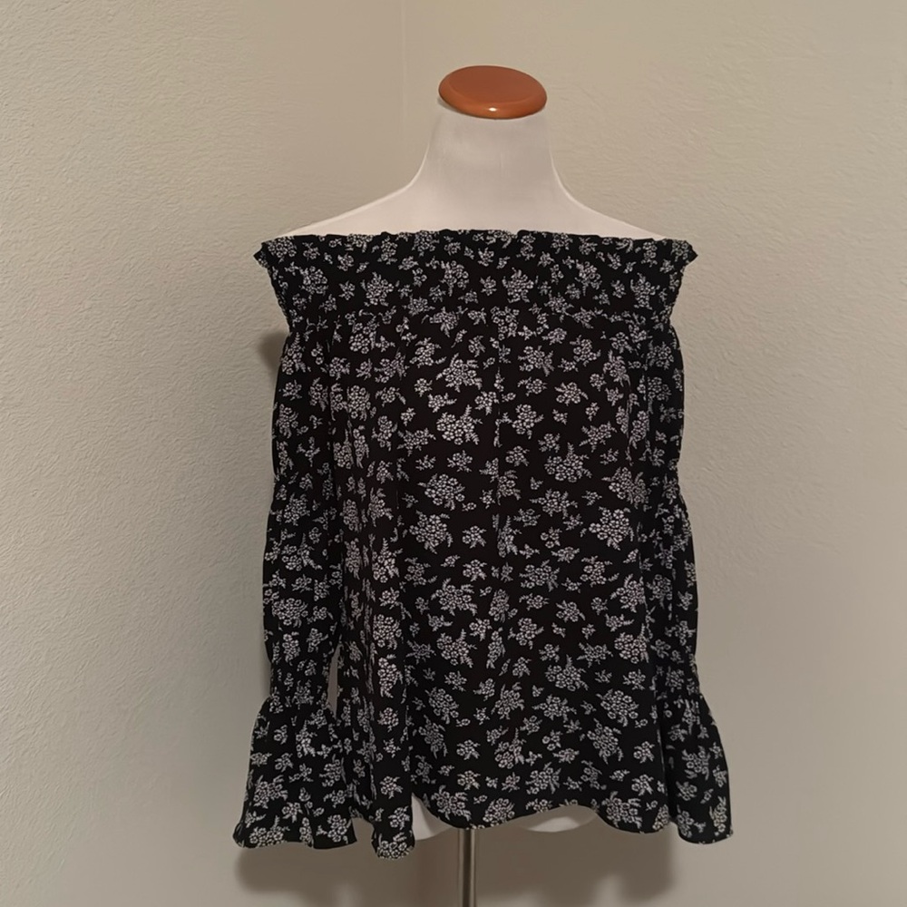 Michael Kors off the shoulder blouse